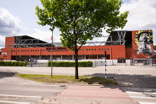 Borås Arena (östra sidan) exteriört