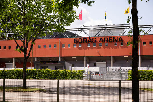 Borås Arena (östra sidan) exteriört