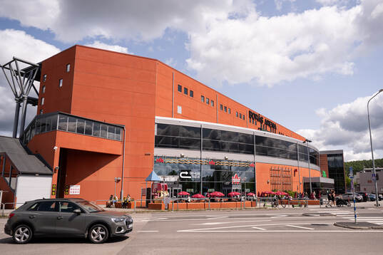 Borås Arena detaljer exteriört