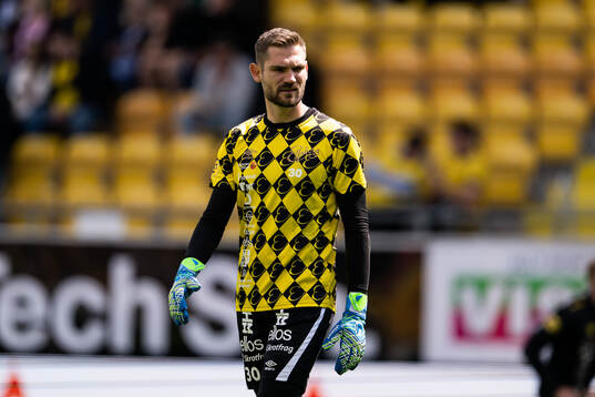 Elfsborgs målvakt Lucas Hägg Johansson