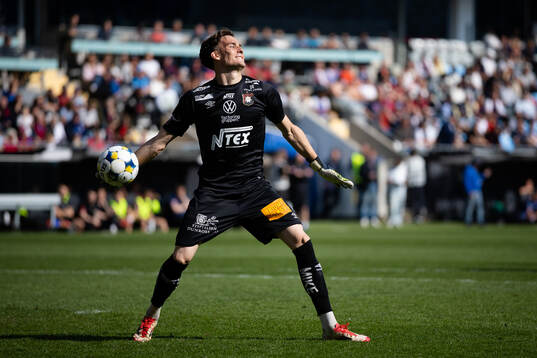 Örgrytes målvakt Hampus Gustafsson