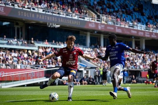 Örgrytes William Svensson och Trelleborgs Emmanuel Godwin