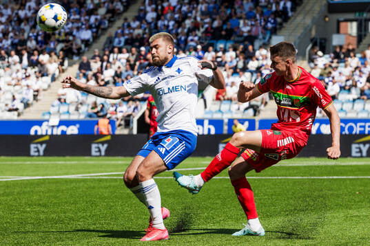 IFK Norrköpings Tim Prica och GAISs Oskar Ågren