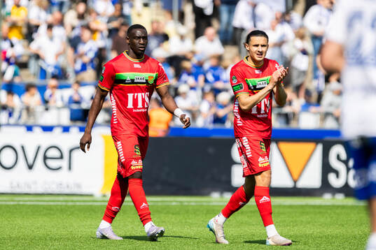 GAIS Ibrahim Diabate jublar med Amin Boudri