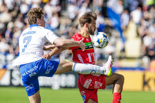 IFK Norrköpings Alexander Fransson och GAISs Edvin