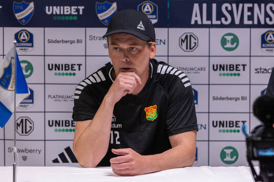 GAIS tränare Fredrik Holmberg