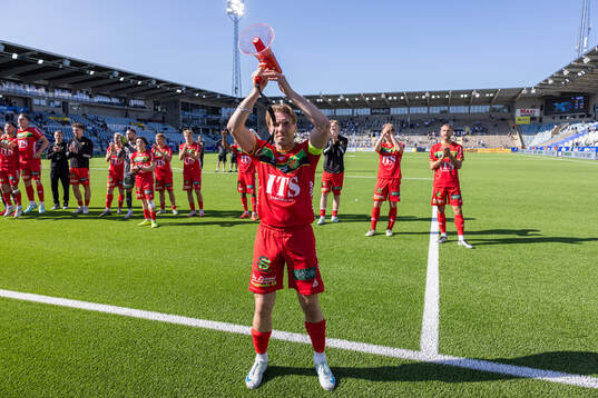 GAIS August Wängberg jublar