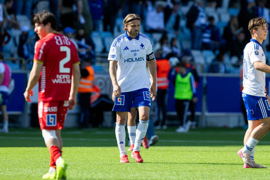 IFK Norrköpings Christoffer Nyman deppar