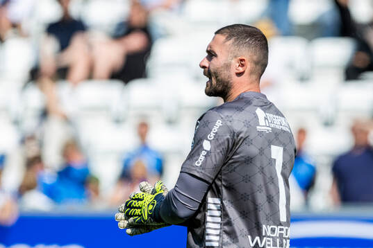GAIS målvakt Mergim Krasniqi