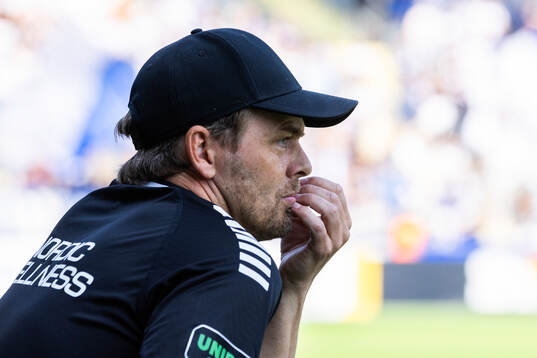 GAIS tränare Fredrik Holmberg