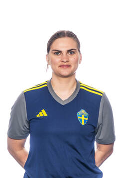 Bläddra bland fler bilder av Fotboll, Landslag F18, Sverige, Porträtt 