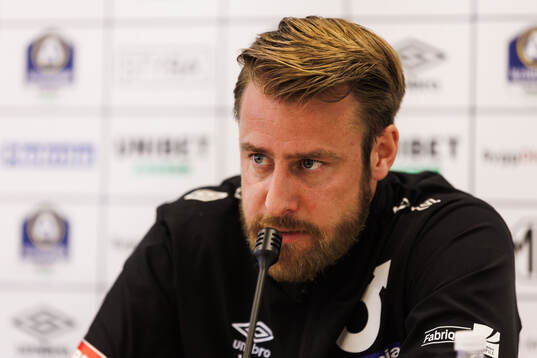 Degerfors tränare William Lundin