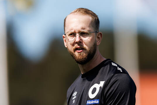 Degerfors fystränare Simon Hansson