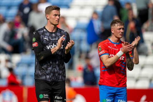 Helsingborgs målvakt Johan Brattberg