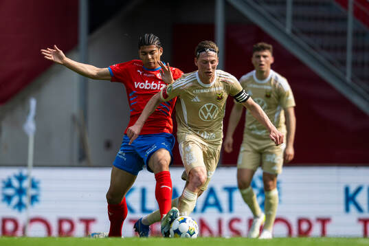Helsingborgs Milan Silva Rasmussen och Östersunds Albin