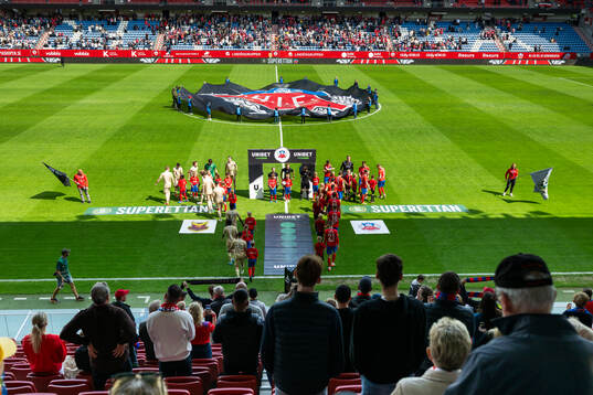 Helsingborgs och Östersunds spelare