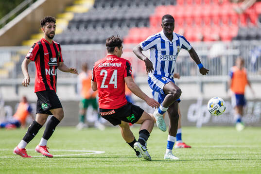 Brommapojkarnas Daleho Irandust och Kevin Ackermann och IFK