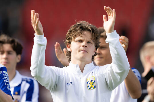 IFK Göteborgs Kolbeinn Thordarson jublar