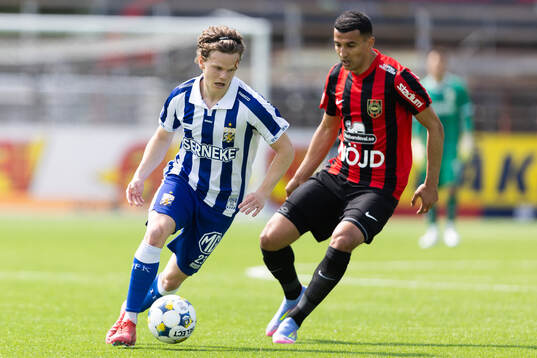 IFK Göteborgs Kolbeinn Thordarson och Brommapojkarnas