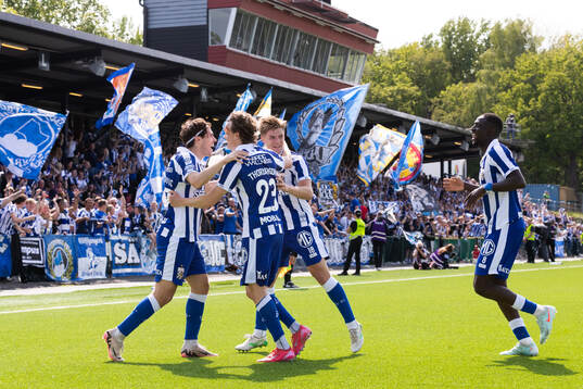 IFK Göteborgs Kolbeinn Thordarson jublar