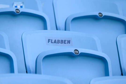 Klistermärke på Eleda Stadion