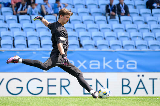 Malmö FFs målvakt Melker Ellborg