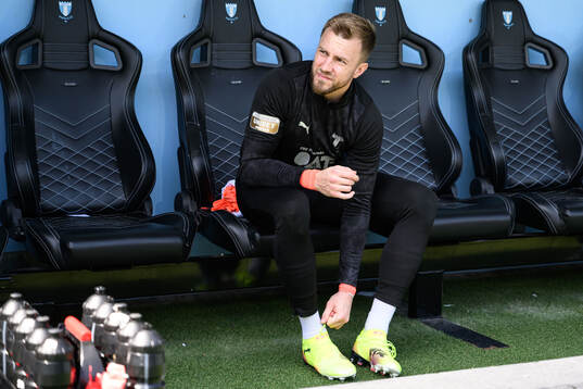 Malmö FFs målvakt Ricardo Friedrich