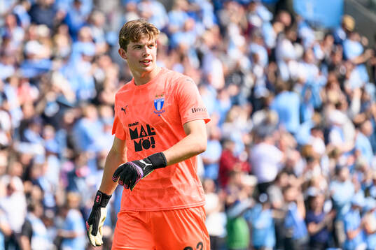 Malmö FFs målvakt Melker Ellborg