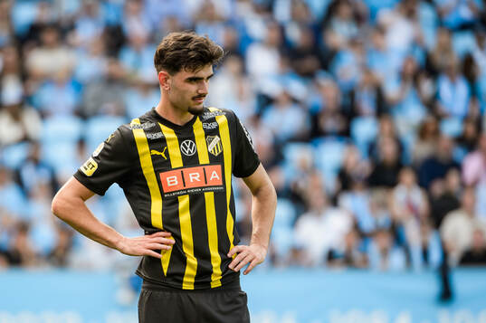 Häckens Nikola Mitrovic deppar