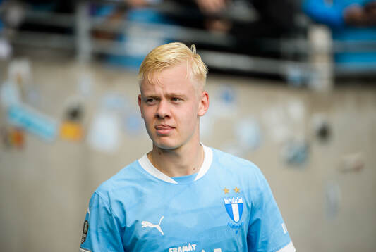 Malmö FFs Otto Rosengren deppar