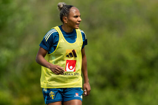 Madelen Janogy of the Swedish women’s national football