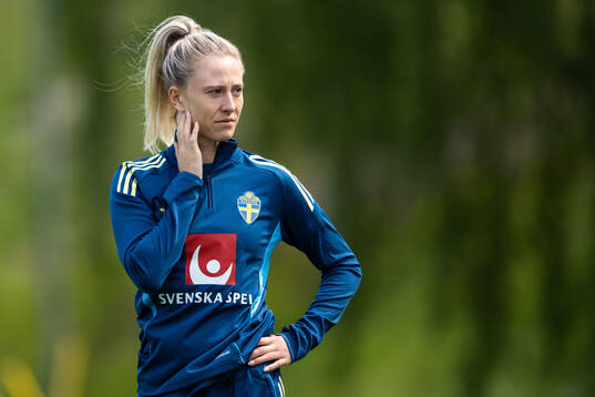 Rebecka Blomqvist of the Swedish women’s national