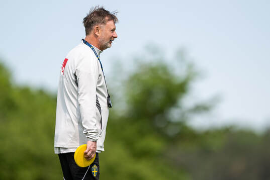 Head coach Peter Gerhardsson of the Swedish women’s