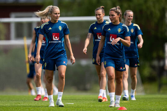Amanda Nildén and Johanna Rytting Kaneryd of the Swedish