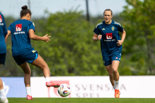 Magdalena Eriksson of the Swedish women’s national