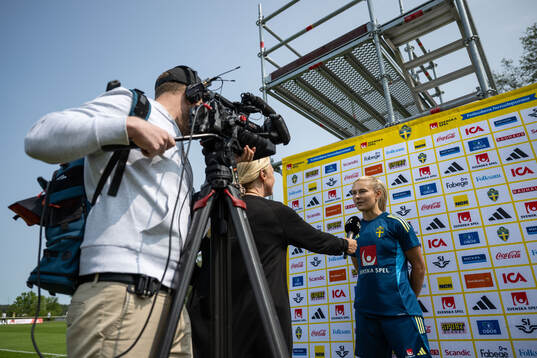 Amanda Nildén of the Swedish women’s national football