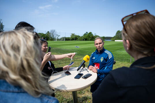 Jonna Andersson of the Swedish women’s national football