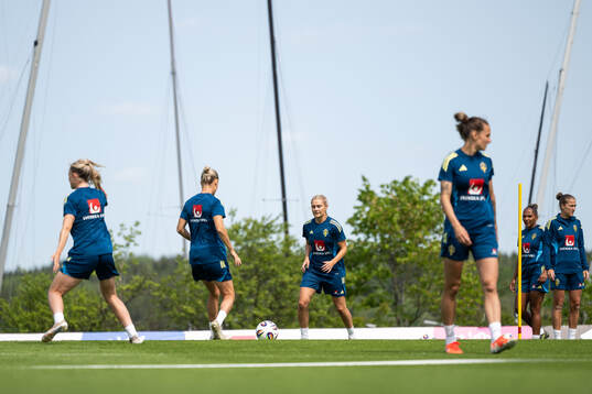 Amanda Nildén of the Swedish women’s national football