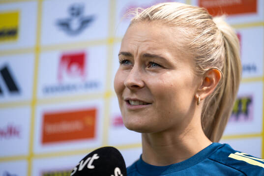 Amanda Nildén of the Swedish women’s national football