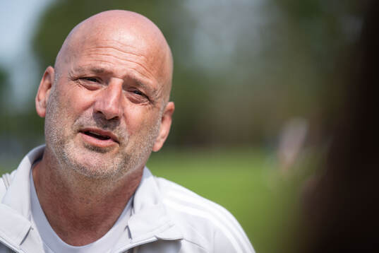 Assistant coach Magnus Wikman of the Swedish women’s