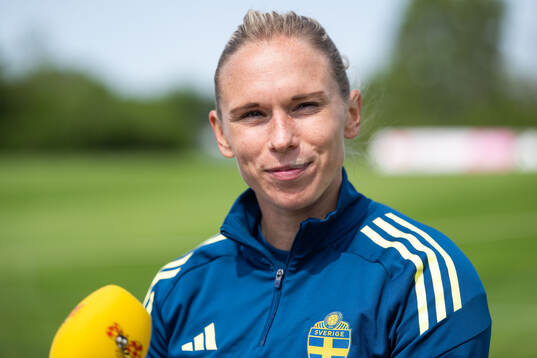 Jonna Andersson of the Swedish women’s national football