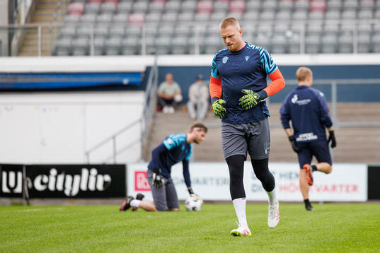 Halmstads målvakt Tim Erlandsson