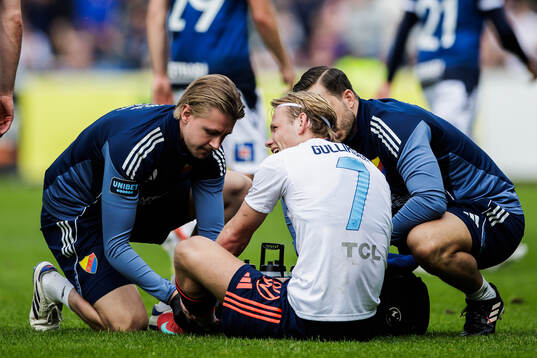 Djurgårdens Tobias Gulliksen har ont