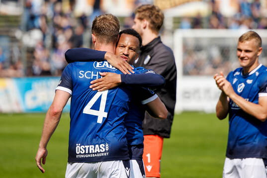 Halmstads Filip Schyberg och Marcus Olsson