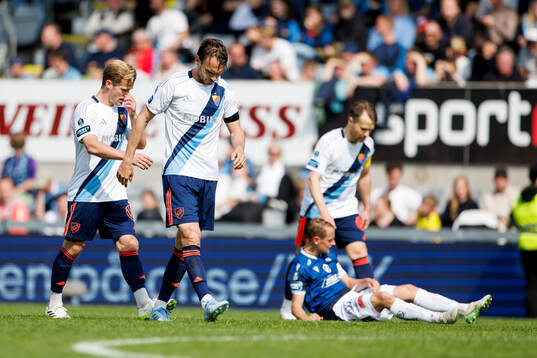 Djurgårdens spelare deppar