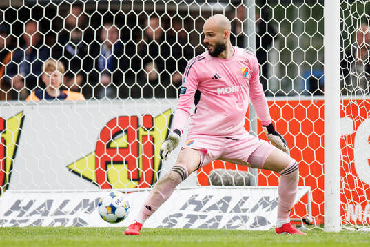 Djurgårdens målvakt Filip Manojlovic