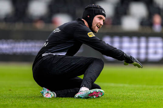 Mjällbys målvakt Noel Törnqvist