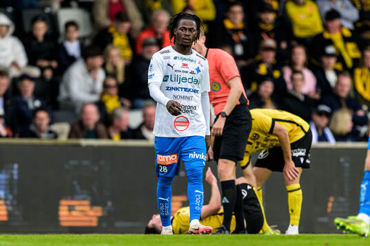 Värnamos Frank Junior Agyei deppar