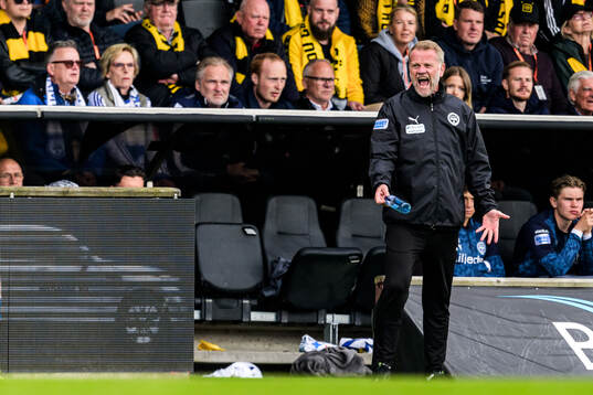 Värnamos tränare Arne Sandstö