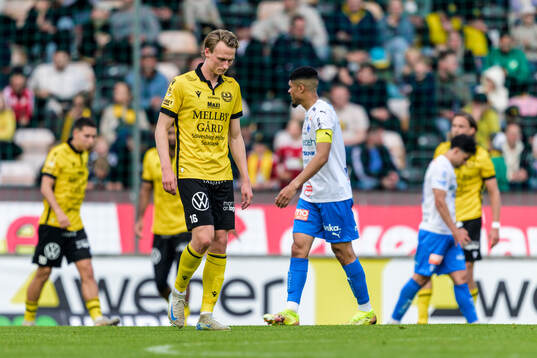 Mjällbys Alexander Johansson deppar